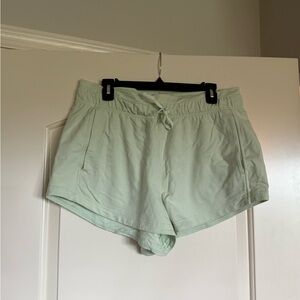 Lululemon Athletica Light Green Athletic Shorts